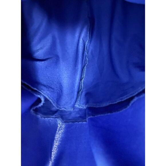 Zara Blue Bodysuit Sleeveless Crew Neck Stretch Tank Leotard Size Medium Women’s - Picture 5 of 5